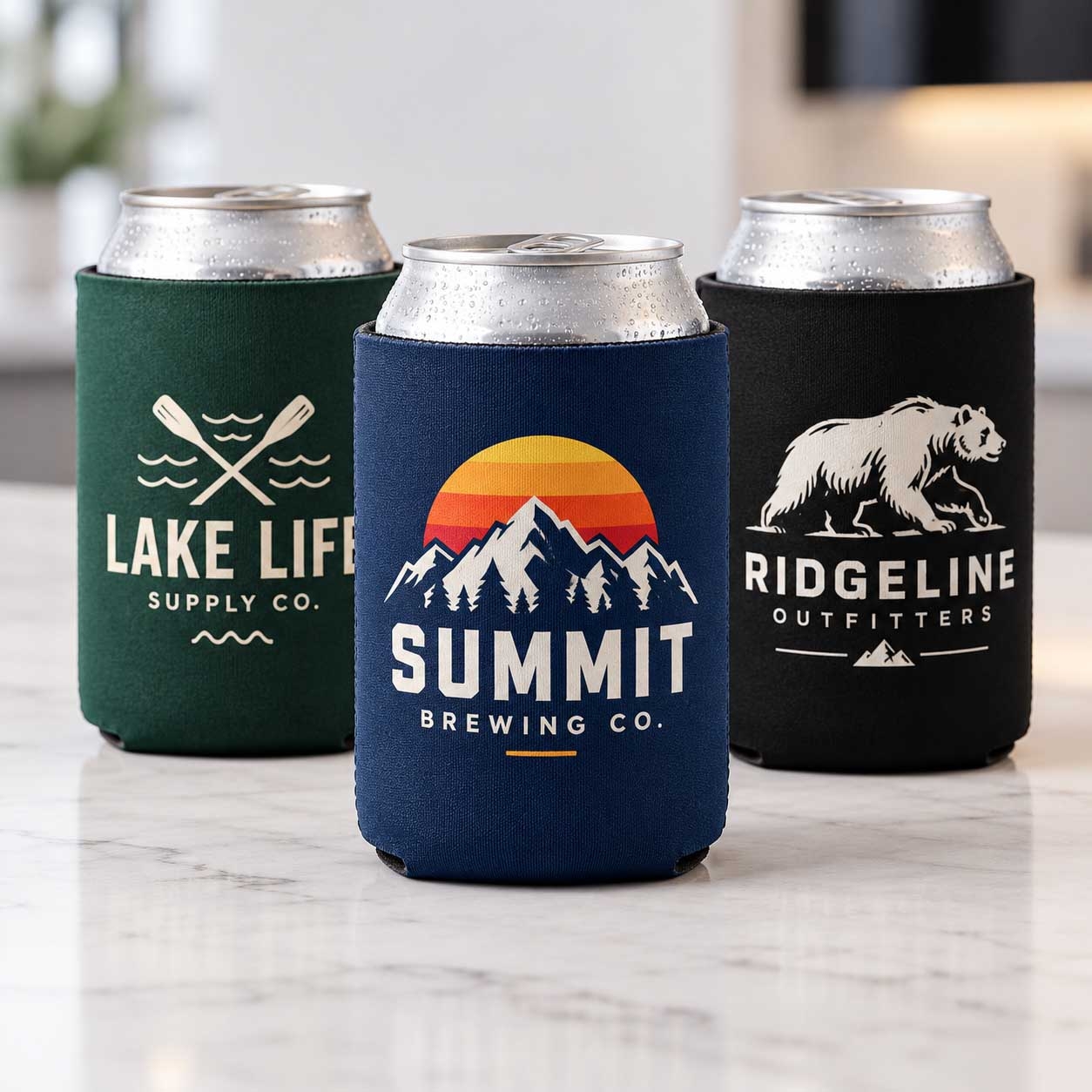 Custom Koozies for Casual Events and Outdoor Branding