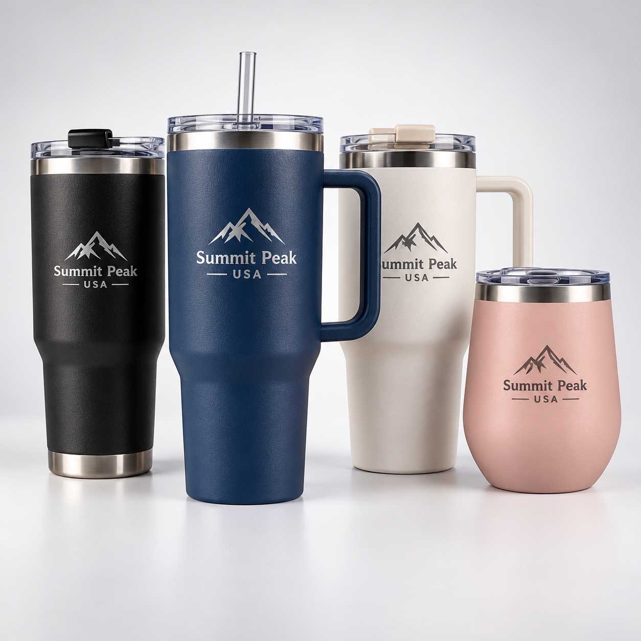Custom Tumblers for Work, Travel and Promotions