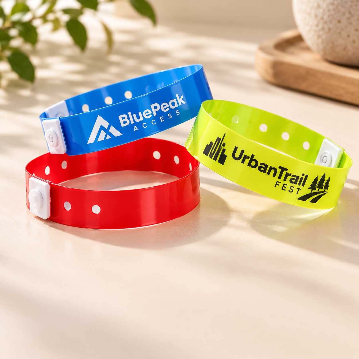 Custom Vinyl Wristbands for Durable Event Identification