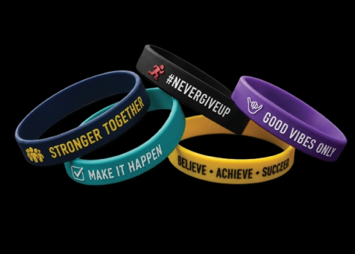 Custom Silicone Wristbands for Awareness and Brand Promotion
