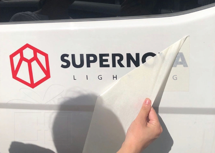 Static Cling Car Decal