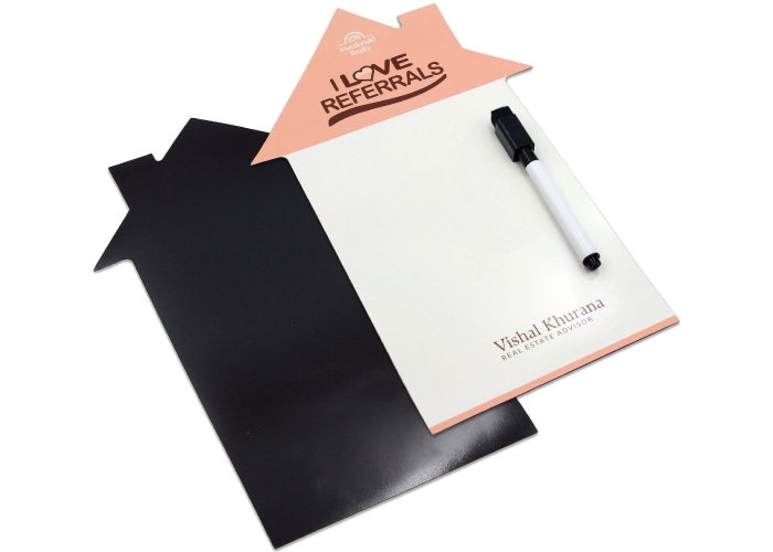 Custom Whiteboard Magnet with Marker Set