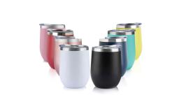 Eggy Double Wall Stainless Steel Mug with Lid