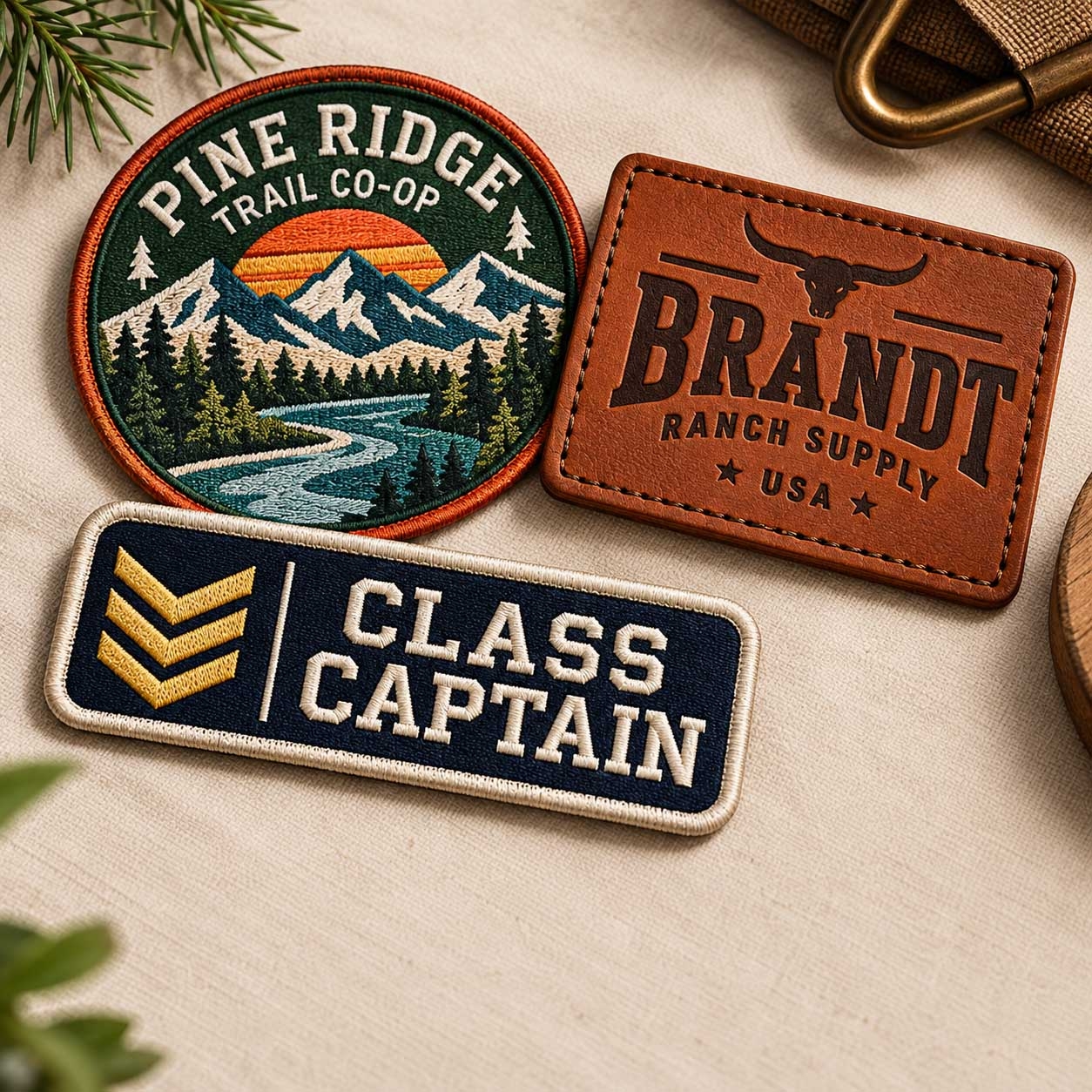 Custom Patches for Apparel, Hats and Merchandise