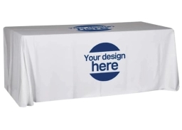 Custom Table Cloths for Trade Shows and Branded Booths