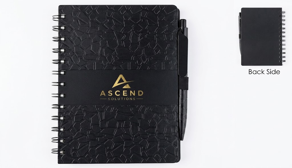 ABS Hard Cover Spiral Notebook