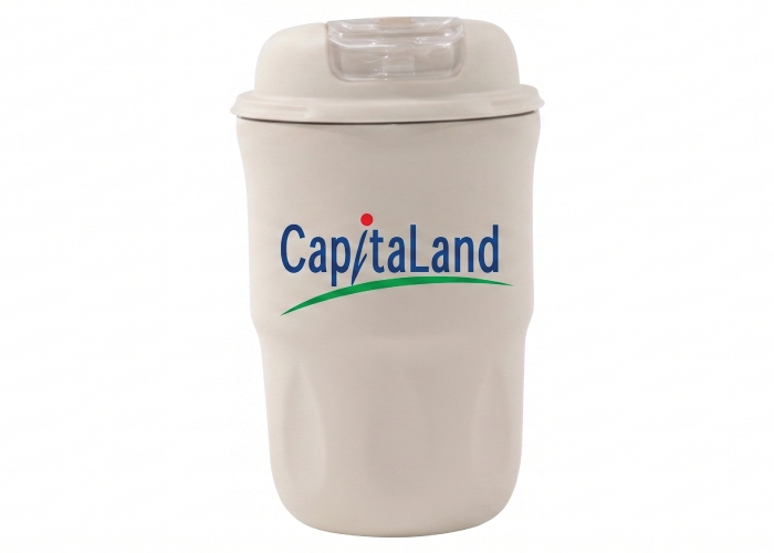 350ml Groove Insulated Stainless Steel Tumbler