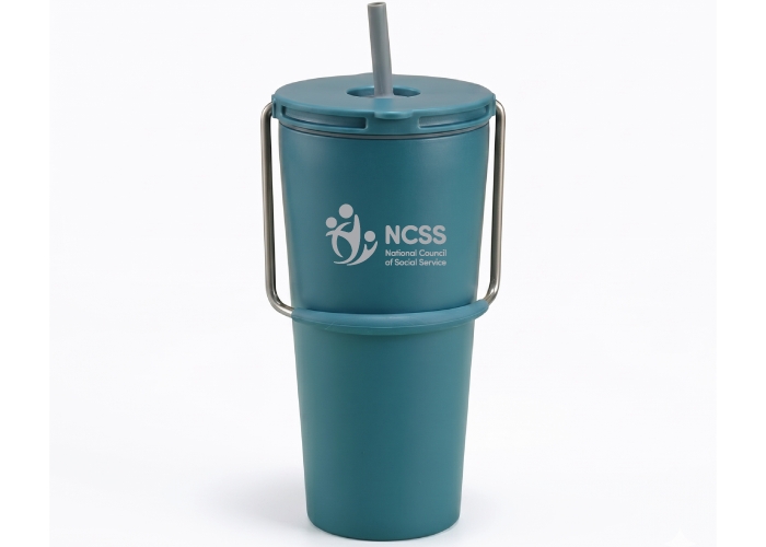 600ml Porter Stainless Steel Insulated Straw Cup
