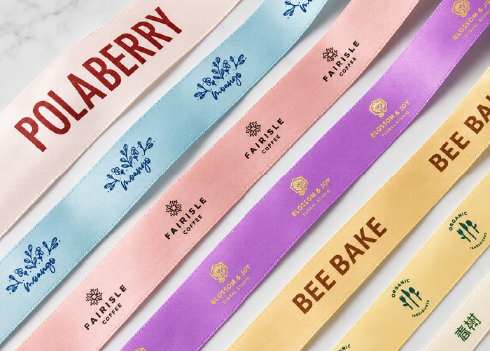 Silk Screen Print Ribbon